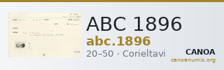 ABC 1896 — CANOA