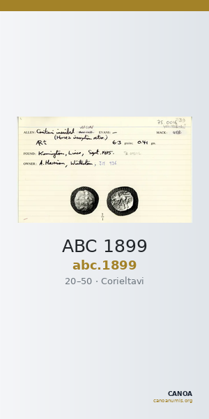 ABC 1899 — CANOA