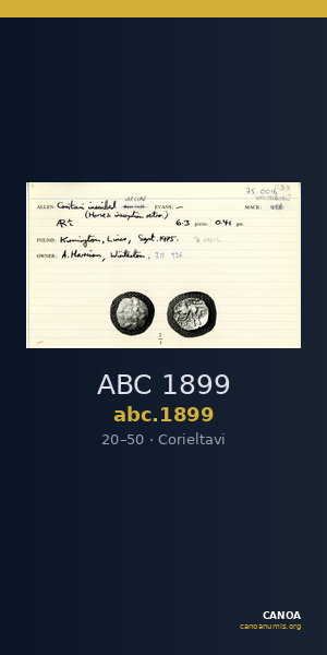 ABC 1899 — CANOA