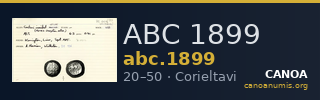 ABC 1899 — CANOA