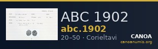 ABC 1902 — CANOA