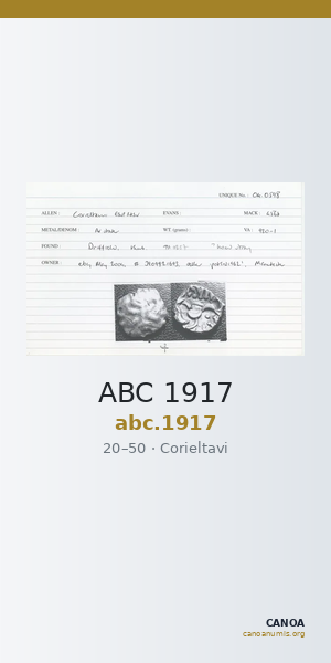 ABC 1917 — CANOA