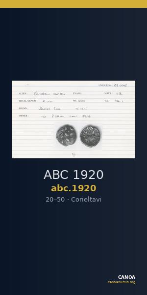 ABC 1920 — CANOA