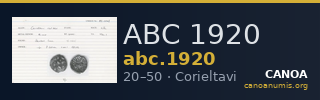 ABC 1920 — CANOA