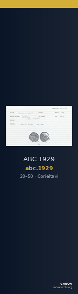 ABC 1929 — CANOA