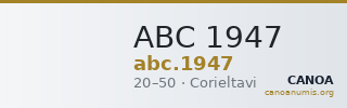 ABC 1947 — CANOA