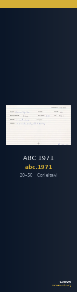 ABC 1971 — CANOA