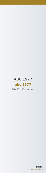 ABC 1977 — CANOA