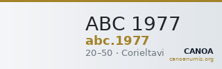 ABC 1977 — CANOA