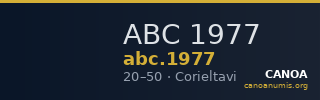 ABC 1977 — CANOA