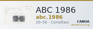 ABC 1986 — CANOA
