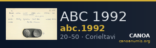 ABC 1992 — CANOA
