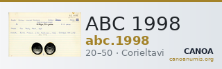 ABC 1998 — CANOA