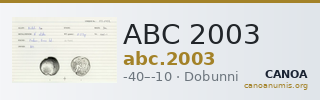 ABC 2003 — CANOA