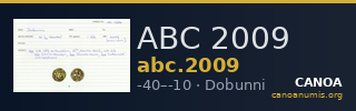 ABC 2009 — CANOA