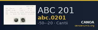 ABC 201 — CANOA