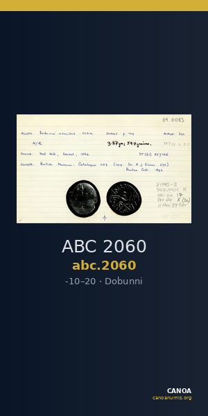 ABC 2060 — CANOA