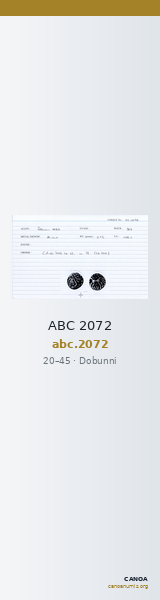 ABC 2072 — CANOA