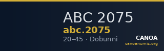 ABC 2075 — CANOA