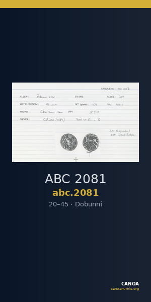 ABC 2081 — CANOA