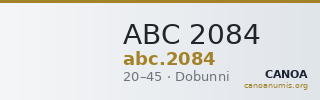 ABC 2084 — CANOA