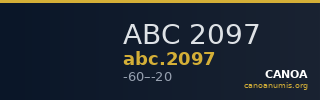 ABC 2097 — CANOA