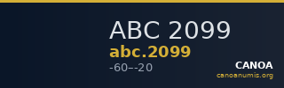 ABC 2099 — CANOA