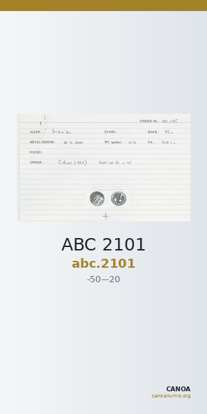 ABC 2101 — CANOA