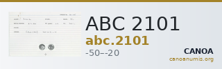 ABC 2101 — CANOA