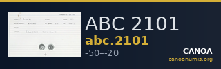 ABC 2101 — CANOA
