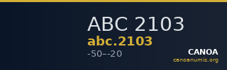 ABC 2103 — CANOA