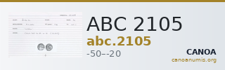 ABC 2105 — CANOA
