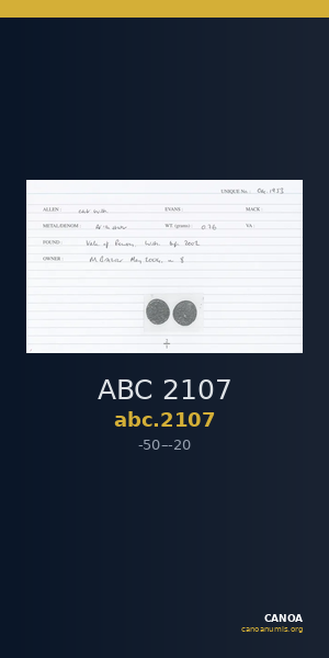 ABC 2107 — CANOA