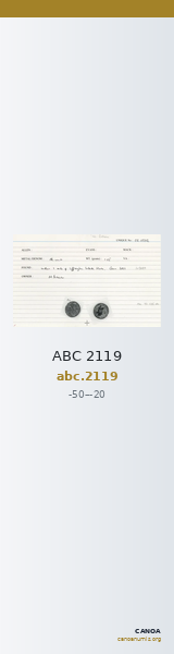 ABC 2119 — CANOA