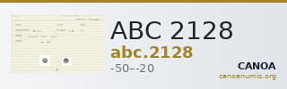 ABC 2128 — CANOA
