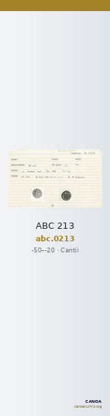 ABC 213 — CANOA