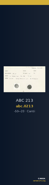 ABC 213 — CANOA