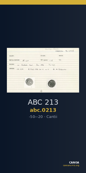 ABC 213 — CANOA