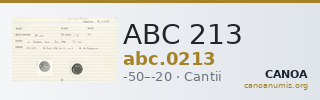 ABC 213 — CANOA