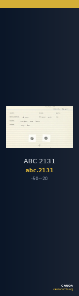 ABC 2131 — CANOA
