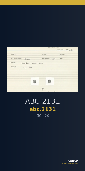 ABC 2131 — CANOA