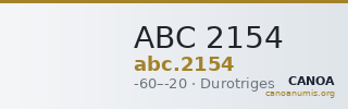 ABC 2154 — CANOA