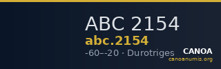 ABC 2154 — CANOA
