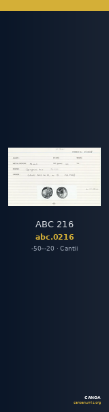 ABC 216 — CANOA