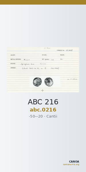 ABC 216 — CANOA