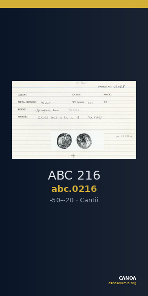 ABC 216 — CANOA