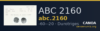 ABC 2160 — CANOA