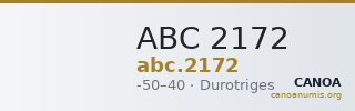 ABC 2172 — CANOA