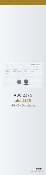 ABC 2175 — CANOA
