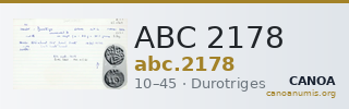 ABC 2178 — CANOA